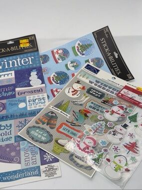 Winter Wonderland Sticker Set